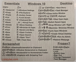 Windows OS Shortcut Sticker - $0.00