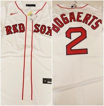 Nike Boston Red Sox Full Button Jersey Mens Small Xander Bogaerts #2 White Red - £36.29 GBP