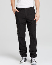 J BRAND Mens Trousers Fryes Relaxed Casual Cosy Fit Black Size 36W 15017... - $87.29