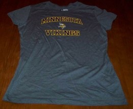 Women&#39;s Teen Minnesota Vikings Nfl Football T-shirt Large New - £15.51 GBP