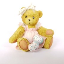 Cherished Teddies Amy Hearts Quilted with Love 910732 Hamilton Gifts Vintage - £6.68 GBP