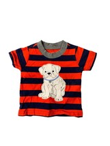 Carters Boys Infant Baby 0 3 months Tee Bulldog Bull Dog Striped Tshirt ... - $7.91