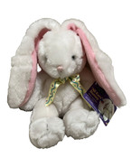 All Ears Bunny Plush Hallmark Expressions White Surprises Pockets Ears 9... - $11.83