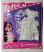 1992 Mattel Barbie Bridal Collection White Wedding Dress Gown NRFP  - £23.73 GBP