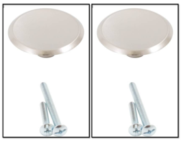 Bi-Fold Door Knob 1-3/4&quot; O.Dia. Satin Nickel - Stone Harbor 30121-15 (2-... - $2.21 CAD