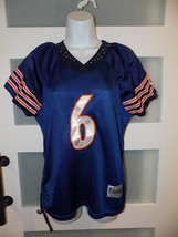 NFL TEAM REEBOK APPAREL WOMEN&#39;S CHICAGO BEARS CUTLER JERSEY # 6 SEWN SIZE M - €19,82 EUR