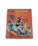 VTG A Golden Book 1977 Walt Disney’s Mickey and His Friends 8 Funtime St... - £15.80 GBP