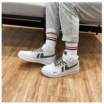 Spring Autumn Women&#39;s Shoes High-Top Sneakers white brown 36 - £13.50 GBP