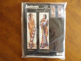 New Janlynn Counted Cross Stitch Kit Indian Brave &amp; Maiden 13-225 Roger ... - $19.95