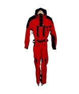 Helly Hansen Equipe AFV Helly Tech Keprotec One-Piece Ski Suit Red Water... - $249.99