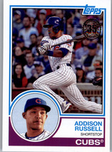 2018 Topps 1983 Topps Baseball 83-99 Addison Russell  Chicago Cubs - £0.77 GBP