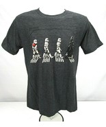 Star Wars Darth Vader &amp; Stormtrooper Crossing Death Star Road T-Shirt Me... - £17.24 GBP