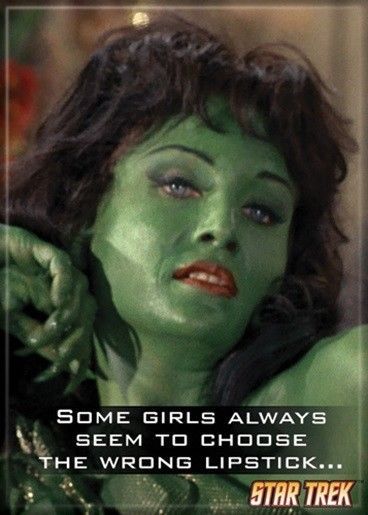 Star Trek The Original Series The Wrong Lipstick Refrigerator Magnet, NE... - $3.99