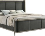 Coaster Home Furnishings Alderwood Eastern King Upholstered Panel Bed Ch... - $1,600.99