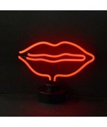 Lips Love Wedding Neon Sculpture 14&quot;x11&quot; - £71.74 GBP