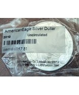 2010 American Eagle Silver Dollar 1 oz .999 fine Silver UNC Bullion Coin - €85,20 EUR