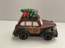 Department 56 Heritage Village Collection City Taxi Figurine - £15.66 GBP