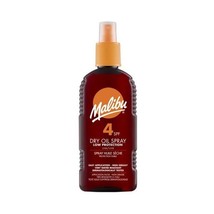 Malibu Dry Oil Suntan Lotion Spray Spf4 (200ml)  - $12.00