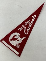Vintage 1970s NFL St Louis Cardinals Felt Football 12&quot;x5&quot; Mini Pennant Banner - £9.45 GBP