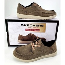 Skechers Slip-On Sneakers 9 Melson Volgo Loafer Retro Casual Summer Boat Shoe - £48.70 GBP