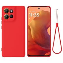 Generic For Moto G75 (Color: RED) Soft Silicon Shockproof back Case - $760.58 MXN
