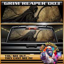 Grim Reaper 003 - Truck Back Window Graphics - Customizable - £46.31 GBP+