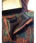 Cole Haan Men&#39;s Dark Brown Leather Chelsea Boots -11.5M -New in Box - $305.22 CAD