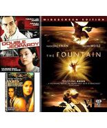 Drama DVD 3 Pack,The Fountain,Double Jeopardy and In the Time of the But... - $24.00