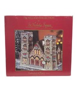 St Nicholas Square Cathedral Of Peace Christmas 1998 Village Church Vintage - $681.36 MXN