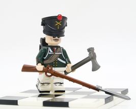 Custom Napoleon Minifigures Napoleonic Wars Russian Imperial artillery o... - £1.97 GBP
