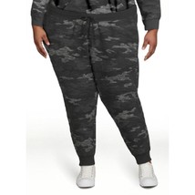 Athletic Works Black Gray Camo Women&#39;s Soft Jogger SweatPants 2X 2XL XXL... - $9.50