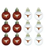 Texas Longhorns FOOTBALL BASKETBALL Mini 12-pack Ornament Set - $16.82
