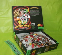 Looney Tunes That&#39;s All Folks Aquarius Puzzle 1000 Piece Jigsaw - $17.81