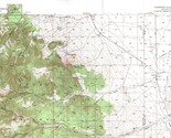 Garrison Quadrangle, Nevada-Utah 1949 Map Vintage USGS 15 Minute Topogra... - $16.89