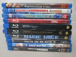 Lot Of 9 Blu-Rays Action, Adventure, Drama, 1 DVD Harry Potter Hobbit Disney  - £19.77 GBP