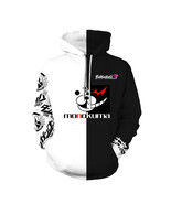 Danganronpa Monokuma Hoodies Unisex Coat Cosplay Costume Pullover Sweats... - $551.95 MXN