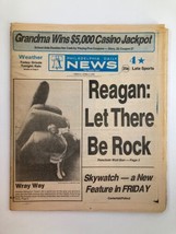 Philadelphia Daily News Tabloid April 8 1983 Ronald Reagan &amp; Margaret Ty... - £18.63 GBP