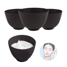 4Pcs Diy Face Mask Mixing Bowl, Microwavable Silicone Facial Mud Bowl Co... - $27.99