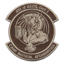4&quot; AIR FORCE 451ST EXPEDITIONARY AEROMEDICAL EVACUATION SQ EMBROIDERED P... - $28.99