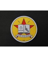 The Clash Know Your Rights Woven Morale Patch Iron-on or sew-on - $8.38