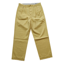 Polo Ralph Lauren Relaxed Fit Pleated Cotton Chino $199  WORLDWIDE SHIPPING - $99.00