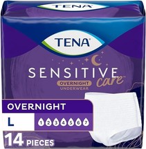 TENA Incontinence Underwear for Women, Overnight Absorbency, Intimates, ... - $20.56