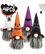 Halloween Plush Decorations Set of 4, Elf Doll for Home Décor Household ... - £14.51 GBP