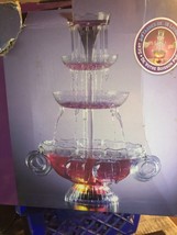 NOSTALGIA VINTAGE COLLECTION LIGHTED PARTY PUNCH FOUNTAIN - $37.40