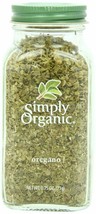 Simply Organic Oregano Leaf Cut &amp; Sifted Certified Organic, .75-Ounce Container - £8.90 GBP