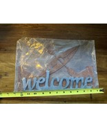 Metal Kayak Welcome Custom Sign 8x12 - $24.75