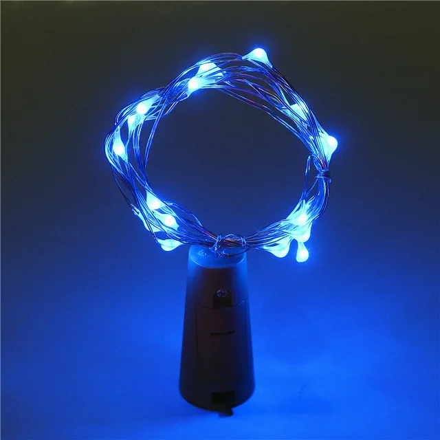 1M 2M  Led Wine Bottle Light String With Cork for Party Wedding Christmas  Bar D - £127.20 GBP