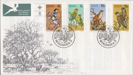 ZAYIX South West Africa 636-366 FDC Rare Birds Animals 081422SM04 - £21.64 GBP