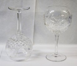 2 Waterford Crystal PROSPERITY Millennium Wine Balloon Toasting Goblets - £60.13 GBP