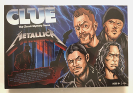 METALLICA 2021 Clue Board Game Hasbro USAopoly Heavy Metal Rock N Roll New - £61.33 GBP